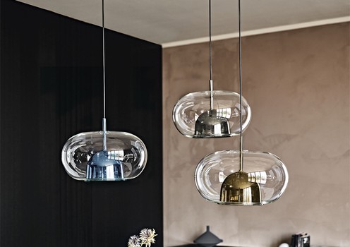 Coimbra Suspended Glass Lamp