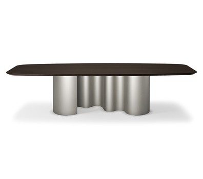 Papel Wood Top Dining Table