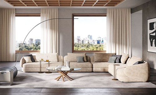 Craig Corner SofaBy Cattelan Italia