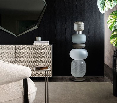 Pigalle Glass Floor LampBy Cattelan Italia
