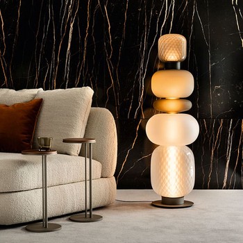 Pigalle Glass Floor LampBy Cattelan Italia