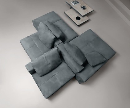 Puzzle Modular Sofa - 4PcsBy Gamma Arredamenti