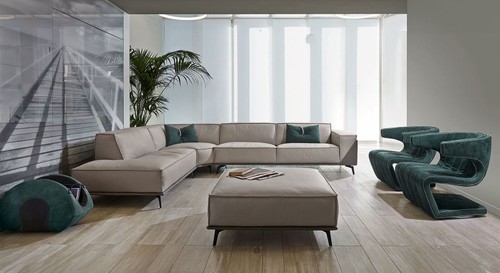 Edwin Corner Sofa With ChaiseBy Gamma Arredamenti