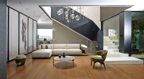 Border Sofa With Chaise LoungeBy Gamma Arredamenti