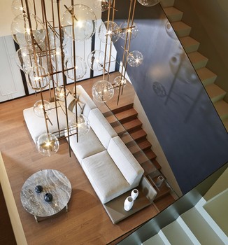 Border Sofa With Chaise LoungeBy Gamma Arredamenti